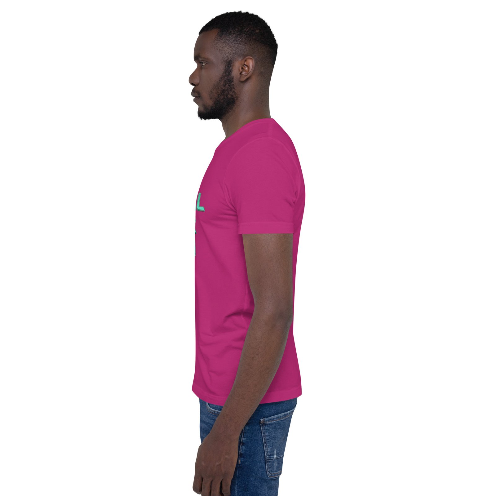 SW12 Neon Cut UK Area Postcode Unisex t-shirt - Image 21