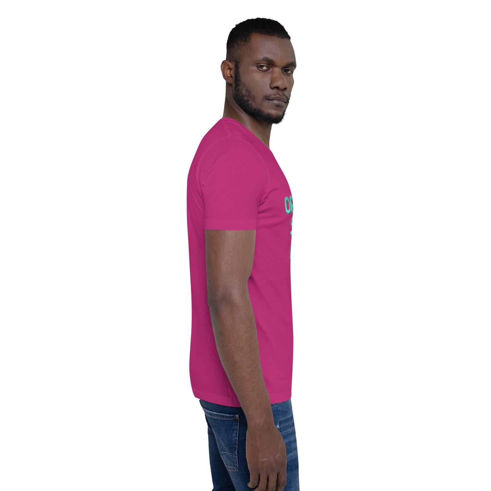SW12 Neon Cut UK Area Postcode Unisex t-shirt - Image 23