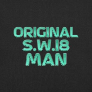 SW18 Neon Cut UK Area Postcode Unisex t-shirt