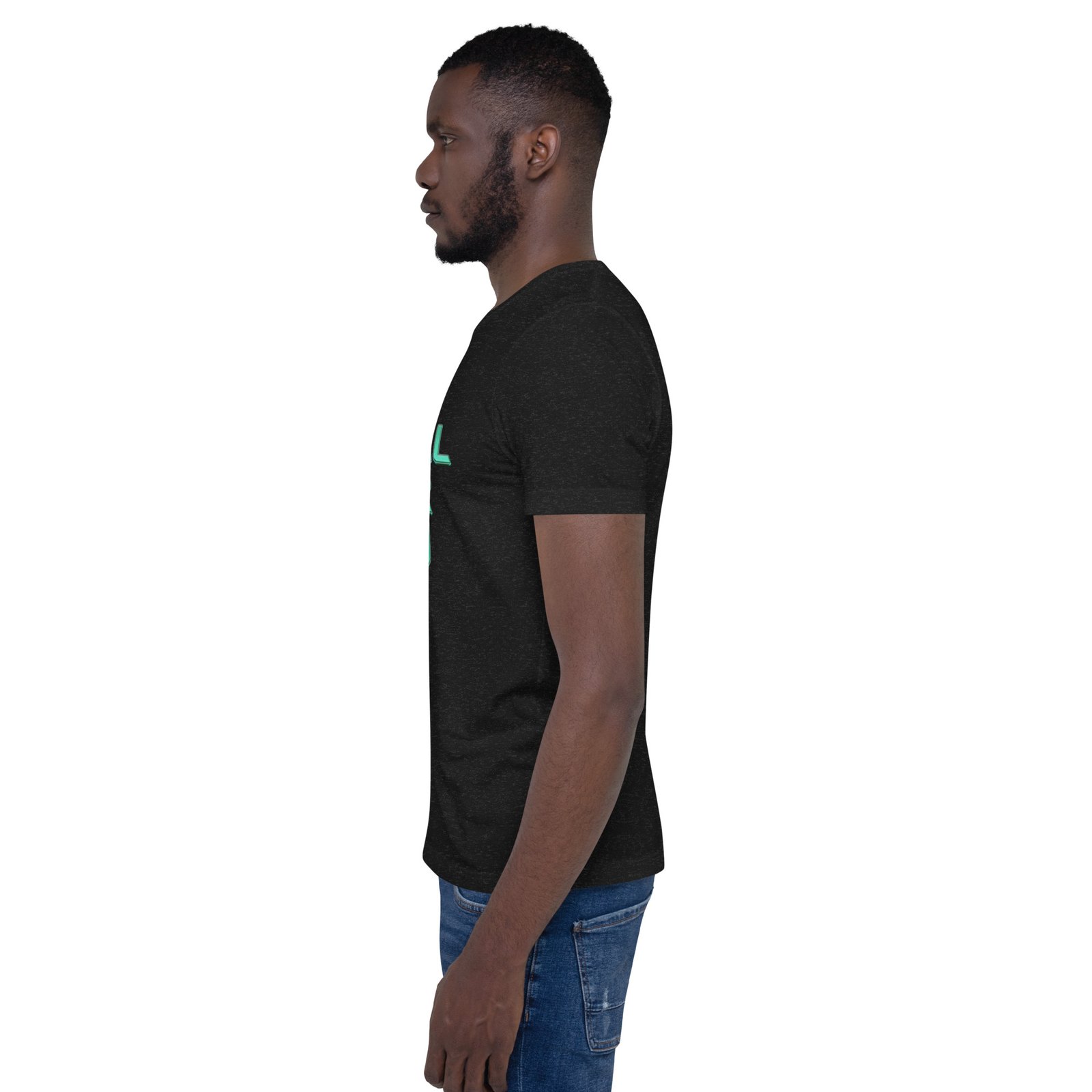 SW12 Neon Cut UK Area Postcode Unisex t-shirt - Image 4