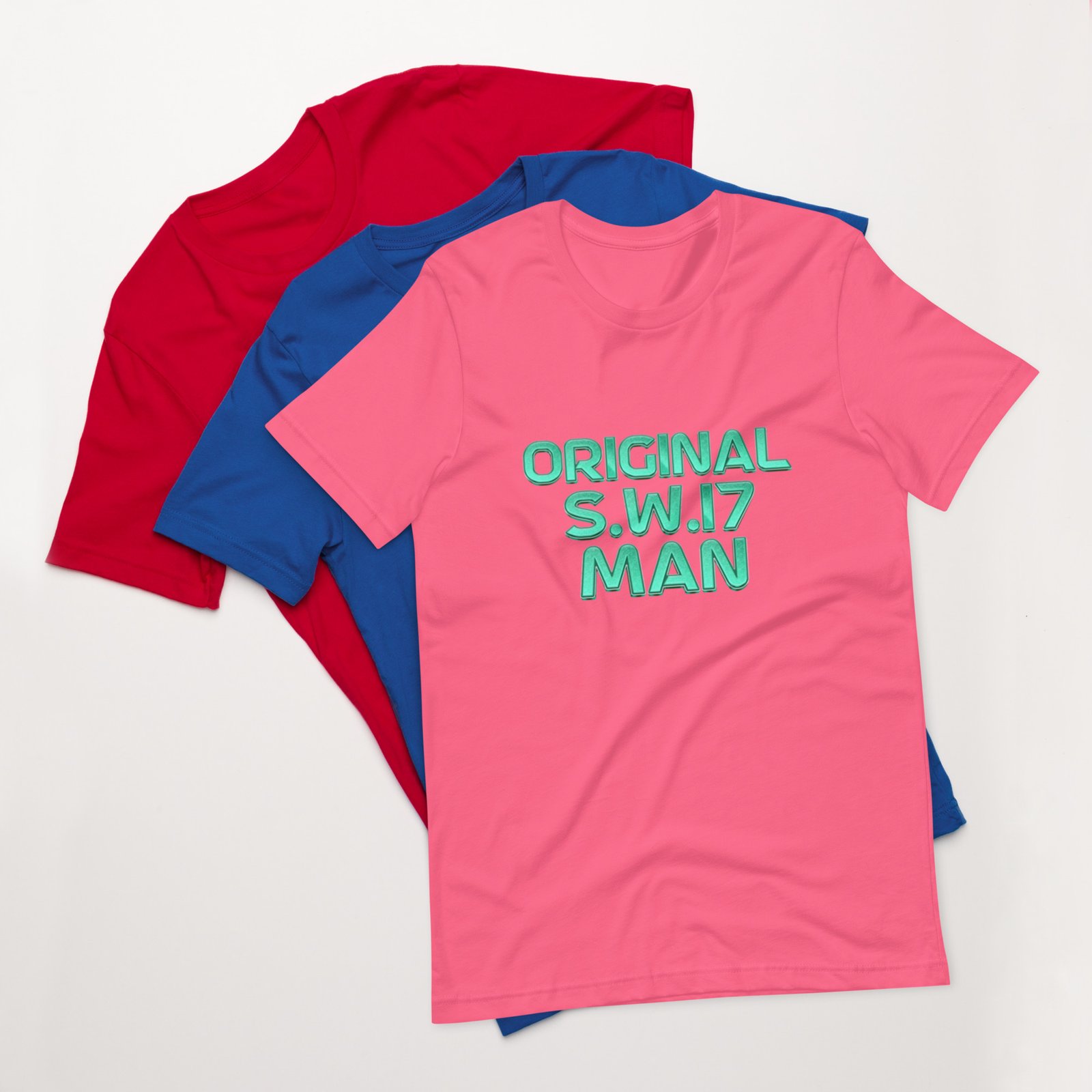SW17 Neon Cut UK Area Postcode Unisex t-shirt - Image 12