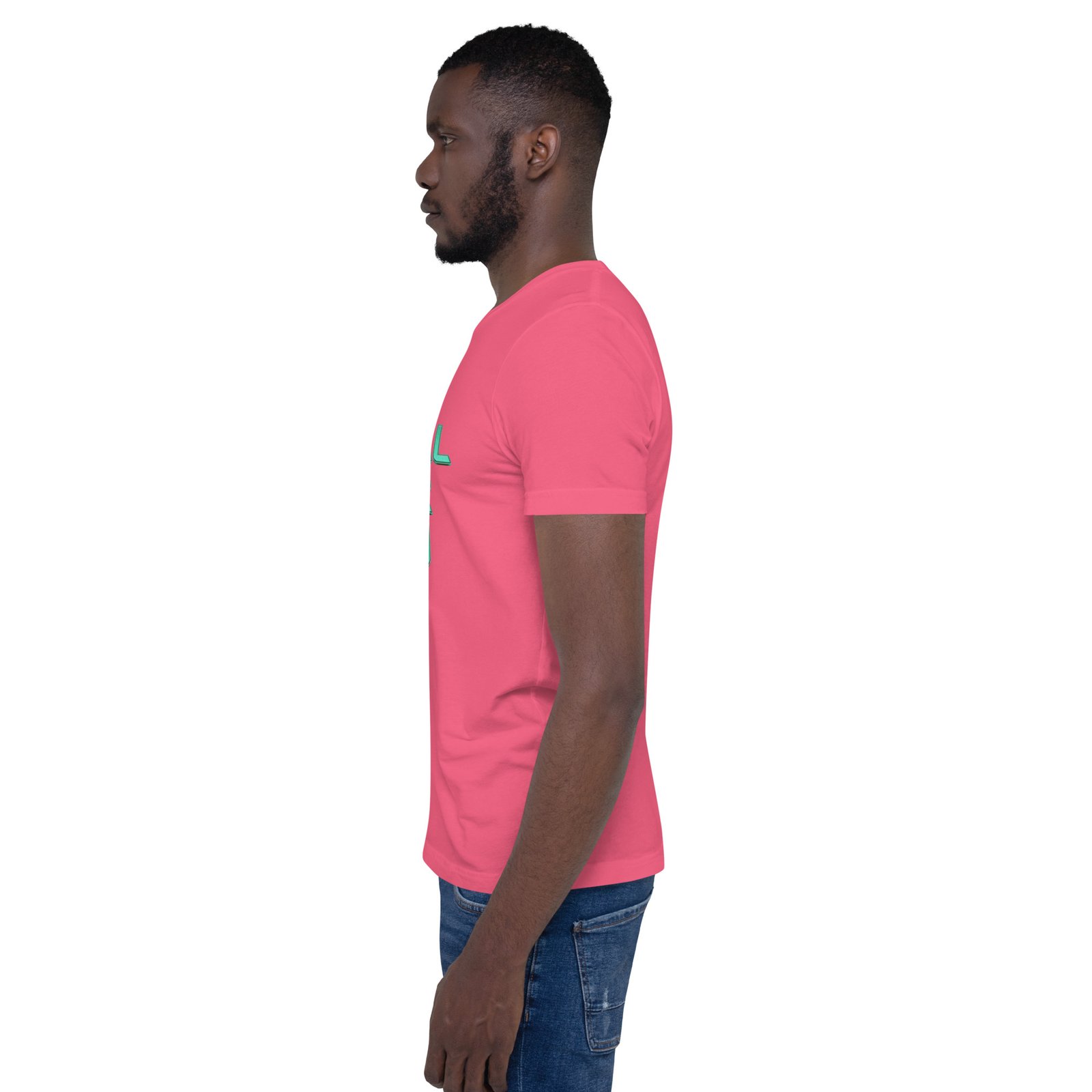 SW12 Neon Cut UK Area Postcode Unisex t-shirt - Image 33