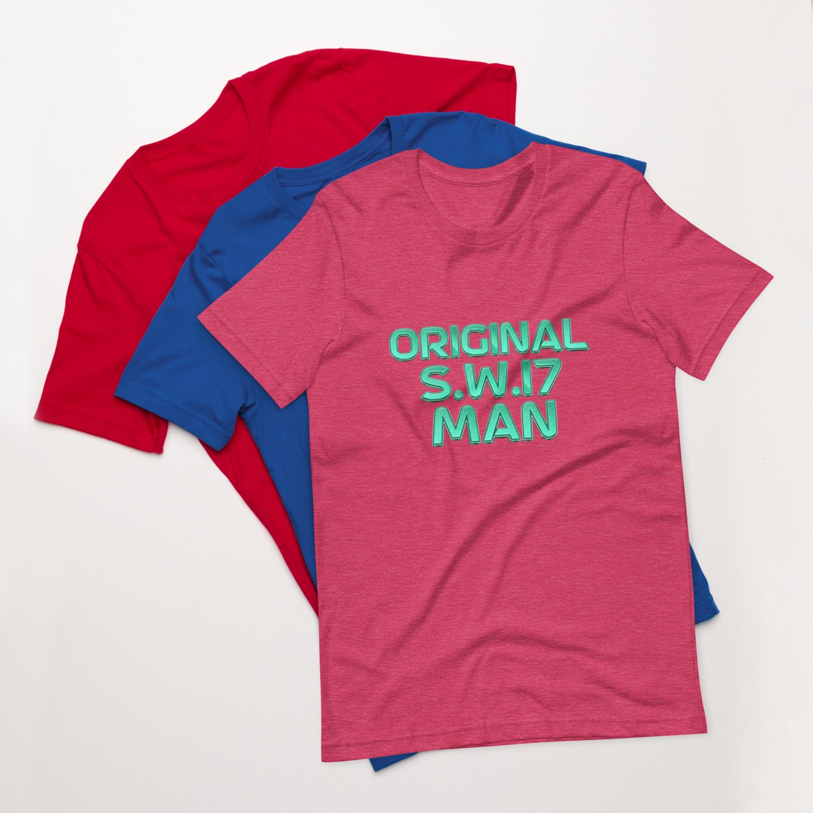 SW17 Neon Cut UK Area Postcode Unisex t-shirt - Image 9