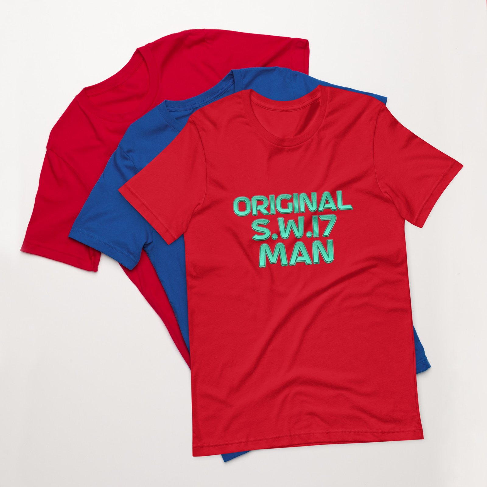 SW17 Neon Cut UK Area Postcode Unisex t-shirt - Image 3