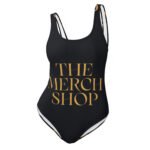 The Merch Shop One-Piece Swimsuit - Black Gold Luxury