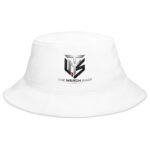 Unisex Bucket Hat - TMS The Merch Shop - White - Chrome Logo
