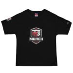 Men's Champion T-Shirt - TMS The Merch Shop - Front Back Sleeve