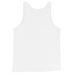 Mens Tank Top - THE MERCH SHOP - White - Dual Logo - Black Block