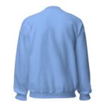 Unisex Sweatshirt - THE MERCH SHOP - Light Blue - Front Back Sleeve