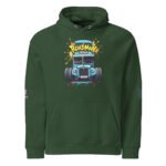 Roadman Unisex eco raglan hoodie