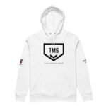Unisex Essential Eco Hoodie - TMS Shield Logo - White