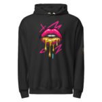 Unisex garment-dyed lightweight hoodie