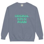 Unisex garment-dyed sweatshirt