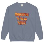 Unisex garment-dyed sweatshirt