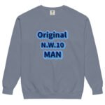 Unisex garment-dyed sweatshirt