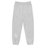 Heavyweight Sweatpants - THE MERCH SHOP Gold Crown - Gray - Dual Logo