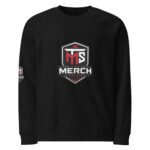 TMS Unisex organic raglan sweatshirt