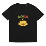 Unisex organic ribbed neck t-shirt