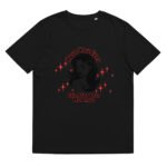 Unisex organic ribbed neck t-shirt