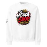 Street Kings Sweatshirt - White Oversized Heavyweight - Unisex