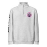 The Merch Shop Fleece Sweatshirt - Quarter-Zip Crest Logo