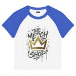 Women’s micro rib raglan baby tee