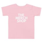 Toddler Short Sleeve Tee - THE MERCH SHOP - Pink - Dual Logo