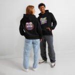 Too Cool Since Forever Hoodie - Black Retro 90s Graphic Hoodie