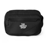 The Merch Shop Crossbody Bag - Black Utility Shoulder Bag