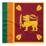 Sri Lanka Flag Bandana | Sri Lankan Pride | Rep Your Zone